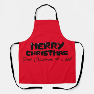 Mikitiez Christmasgame vintage dad elf santaclaus Apron