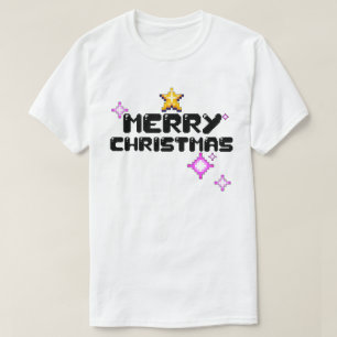 Mikitiez Christmasgame vintage dad elf santaclaus  T-Shirt