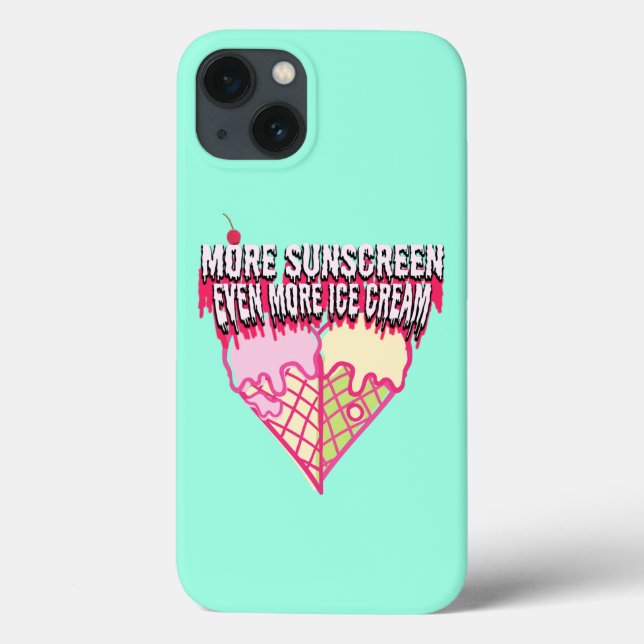 Mikitiez cottoncandy icecream hotday sunny Case-Mate iPhone case (Back)