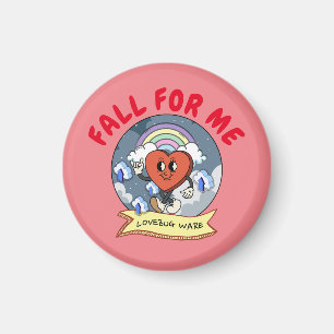 Mikitiez custom valentine funny lovebug software magnet