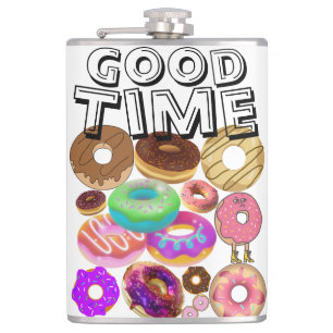 Mikitiez doughnut picnic america pridemonth olympi hip flask