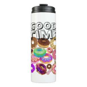 Mikitiez doughnut picnic america pridemonth olympi thermal tumbler