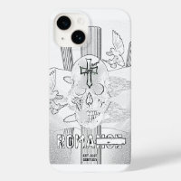 Mikitiez dreamer skull tatto rainbow rose rock