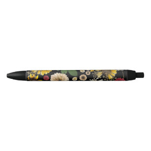 Mikitiez earthday nature selflove rose flower  black ink pen