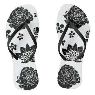 Mikitiez earthday nature selflove rose flower flip flops