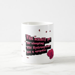 Mikitiez goodnight midnight redrose beauty funny coffee mug
