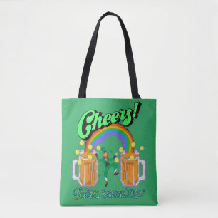 Mikitiez green lucky Saint Patrick's Day irishbeer Tote Bag