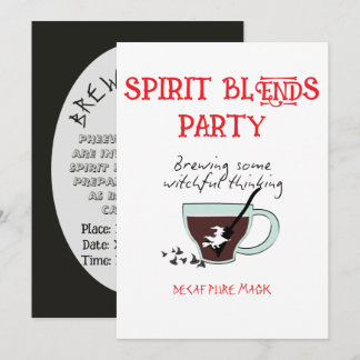 Mikitiez halloween espresso witch coffeeshop card