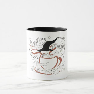 Mikitiez halloween espresso witch coffeeshop mug