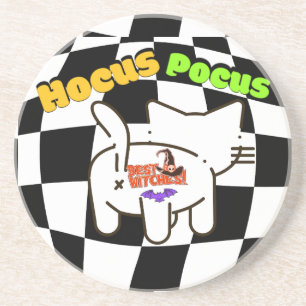 Mikitiez hocus pocus fuuny cat halloween memes coaster