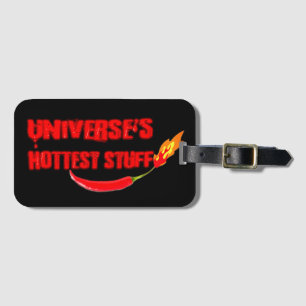 Mikitiez hot spicy fier red chilly luggage tag