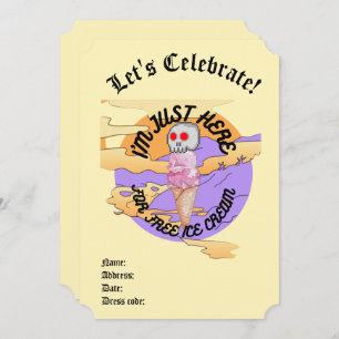 Mikitiez icecream party favourtie Speciality Mug Invitation