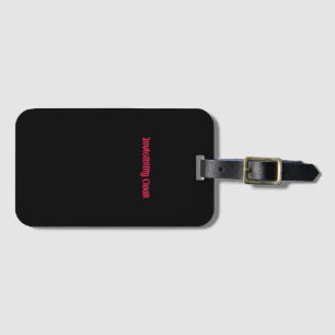 Mikitiez invisibility cloak blur magic smoke luggage tag