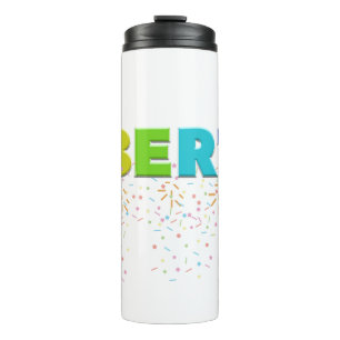 Mikitiez PE olympics doughnut rainbow sport lgbtqi Thermal Tumbler