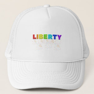 Mikitiez PE olympics doughnut rainbow sport lgbtqi Trucker Hat