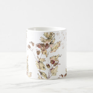 Mikitiez pisces nature selflove rose flower coffee mug