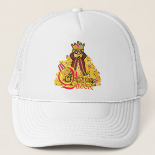 Mikitiez popqueen popcorn moivenight cinema trucker hat