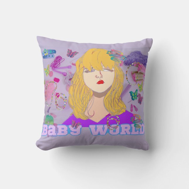 Mikitiez premier movie night princess doll summer  cushion (Front)