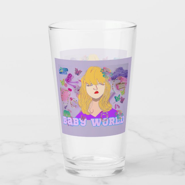 Mikitiez premier movie night princess doll summer  glass (Back)