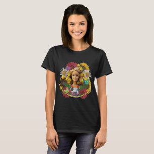 Mikitiez premier movie night princess doll summer T-Shirt