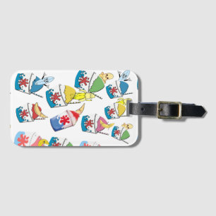 Mikitiez rainbowbanana animemanga summerfunny ice luggage tag