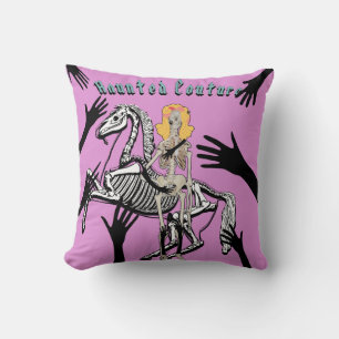 Mikitiez renaissance costume spooky vibes skull cushion