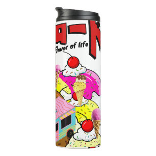 Mikitiez rockyroad icecream manga summer banger thermal tumbler