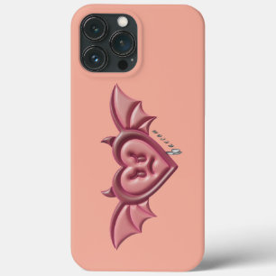 Mikitiez skull rose baroqueart rainbow rock  iPhone 13 pro max case