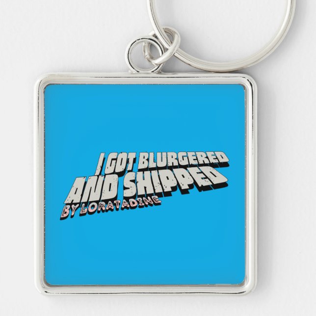 Mikitiez space dolly skull burger chips frenchfrie key ring (Front)