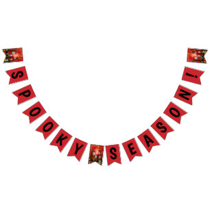 Mikitiez spooky vibes halloween multiverse 3D Bunting