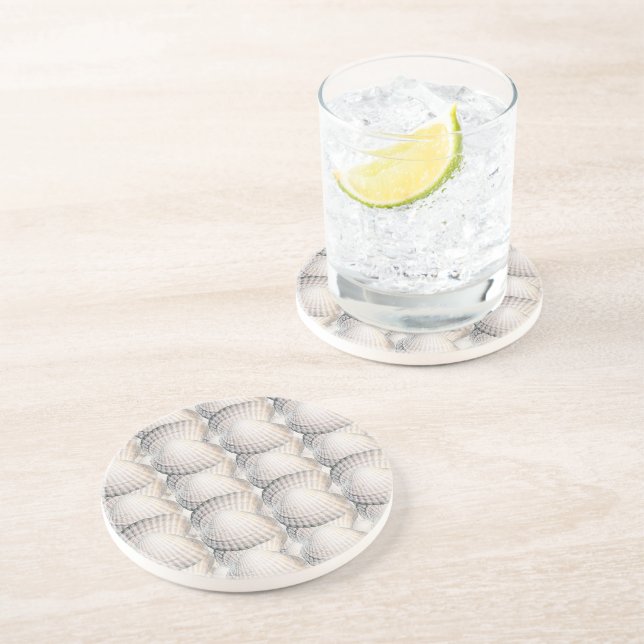 Mikitiez summer venus shell ocean beach coaster (Side)