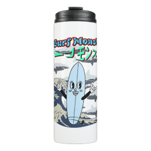 Mikitiez surf windsurf monster mint japanesewave thermal tumbler