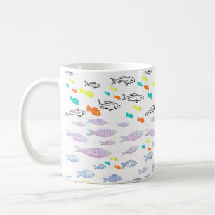 Mikitiez venus mermaid fishing summer coffee mug