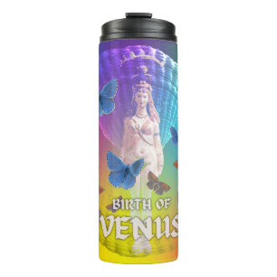 Mikitiez venus ocean butterfies love olympus thermal tumbler