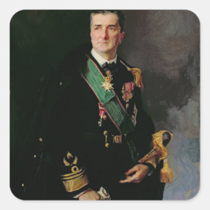Miklos Horthy de Nagbanya Square Sticker