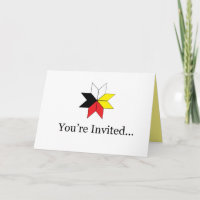 Mi'kmaq/Celtic Heritage Invitation
