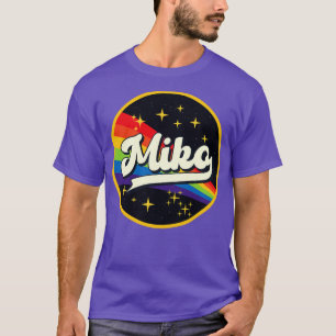Miko Rainbow In Space Vintage Style T-Shirt