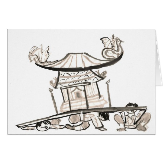 Mikoshi shrine (Front Horizontal)