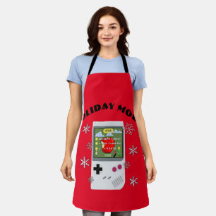 Miktitiez holidaymode grandma christmas family apron