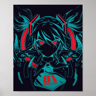 Miku Digital Diva  Poster