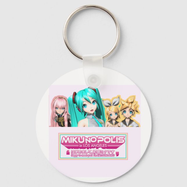 Miku Htaune Live Keychain (Front)