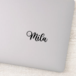 Mila Name - Handwritten Calligraphy