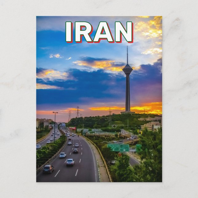Milad Tower In Tehran, Iran Postcard (Front)