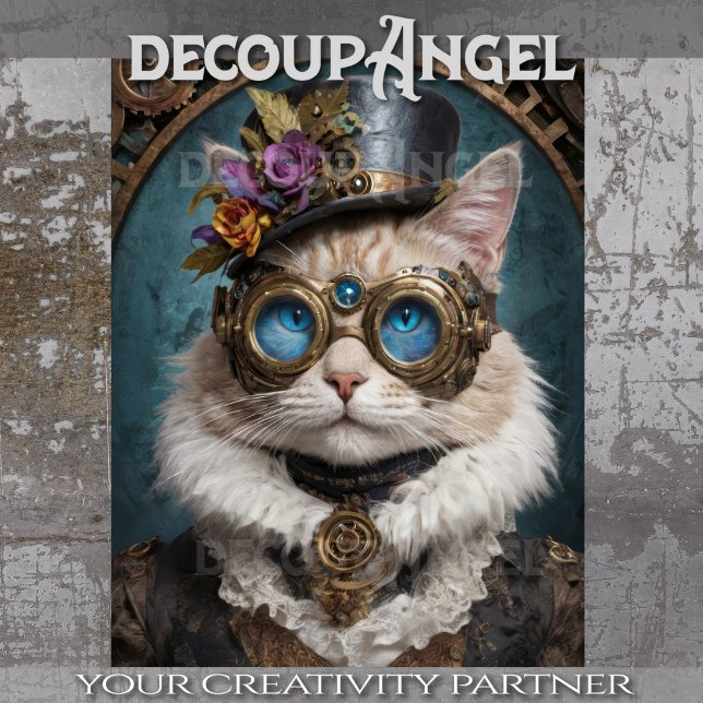 Milady  Gearheart - Decoupage -  Tissue Paper (Creator Uploaded)