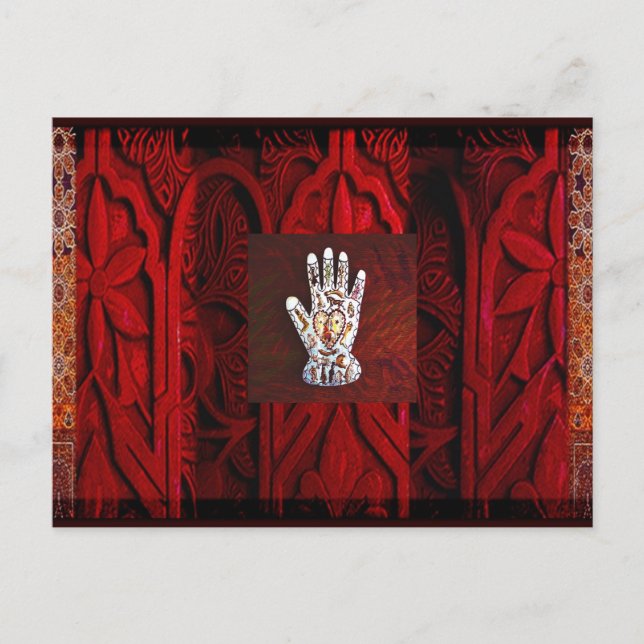 Milagro In Red Postcard (Front)