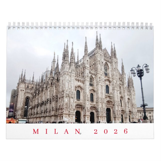 Milan 2026 calendar (Cover)