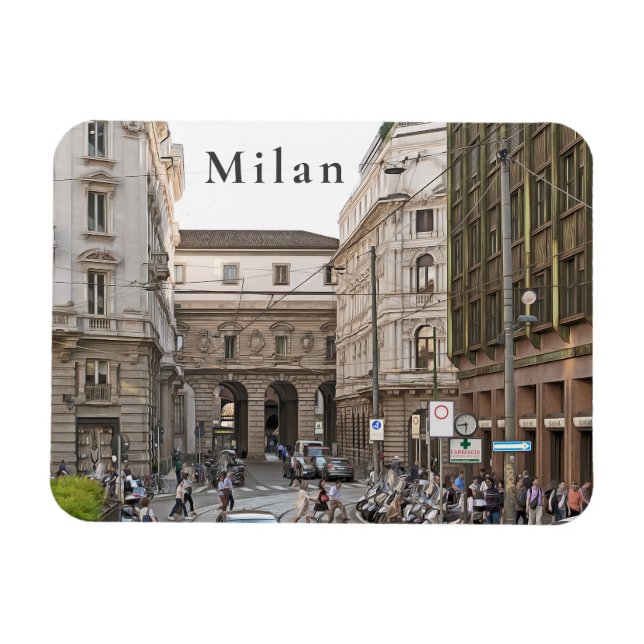 Milan. #2.   magnet (Horizontal)