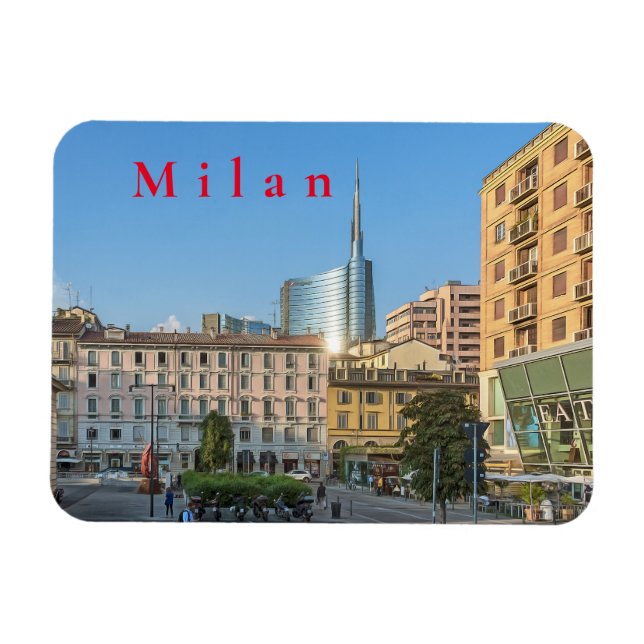 Milan. #5.   magnet (Horizontal)