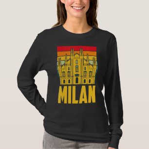 Milan Cathedral From Italy Dom De Milan T-Shirt