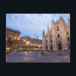 Milan Cathedral Postcard<br><div class="desc">Milan Cathedral ,  Italy Travel Beautiful Travel Postcard.</div>
